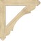 Ekena Millwork Olympic Arts & Crafts Rough Sawn Bracket, Douglas Fir, 6"W x 46"D x 46"H BKT06X46X46OLY03RDF - alternate 3